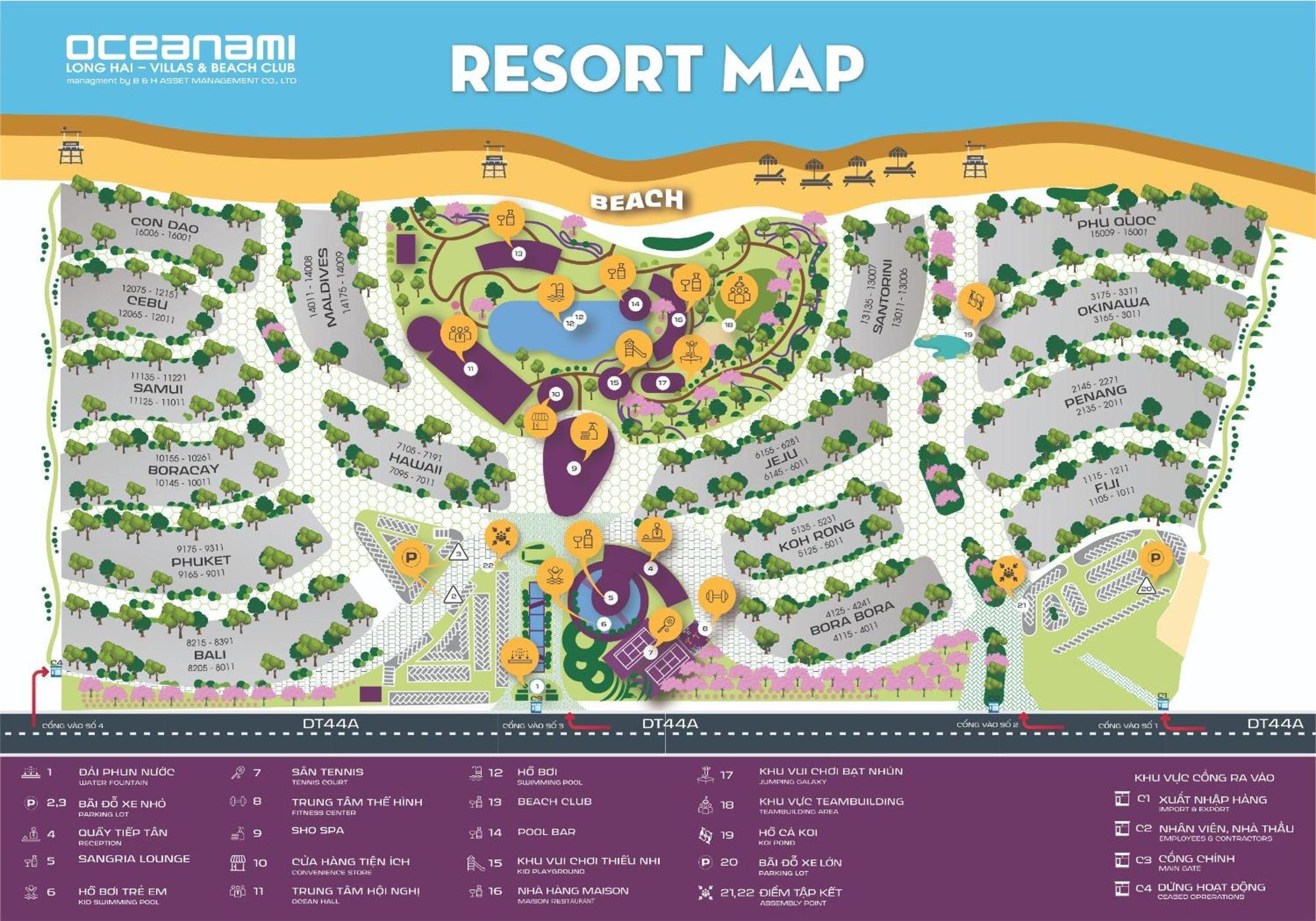 Oceanami Resort & Beach Club Long Hải Exterior foto